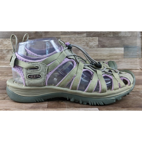 Keen Women's Whisper Sandal Size 9 US Olive Green Lavender Waterproof‎ Shoes - Picture 2 of 14